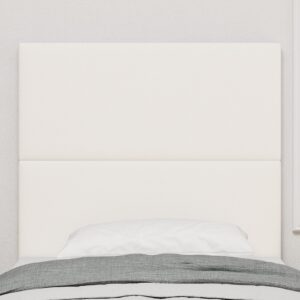 Tăblie Design Simplu Crem 100 cm Fabrică de Catifea