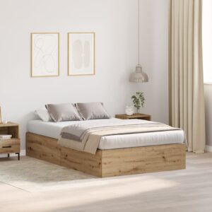 Cadru de pat cu depozitare  Artisan Stejar 120x190 cm