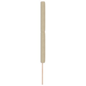 Tăblie Design Simplu Verde Deschis Gri 140 cm Material Dublat