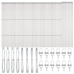 Paliere  52 buc Ø32 mm 200 cm Oțel galvanizat