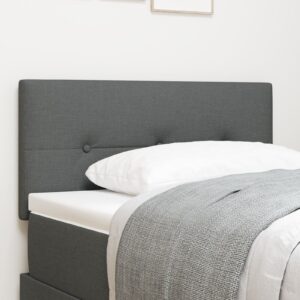 Tăblie LED cu Butoane Găurite Gri Închis 100 cm Fabricată