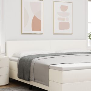 Tăblie LED Design Simplu Crem 100 cm Fabricat Cord