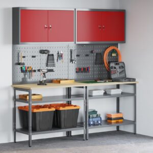 Set de lucru 8 piese  Gri Oțel