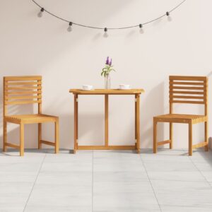 Set Bistro Grădină 3 Piese Lemn Masiv Acacia