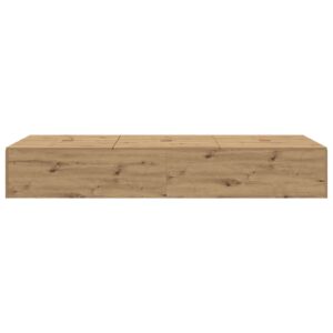 Cadru de Pat cu Depozitare  Artisan Oak 90x200 cm
