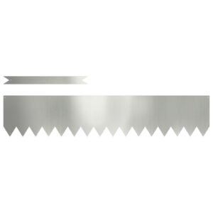 Borduri pentru gazon 50 buc 100x0,5x20 cm Oțel galvanizat
