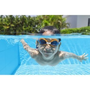 BESTWAY 21002 Okulary dzieciece plywania niebieskie 106208