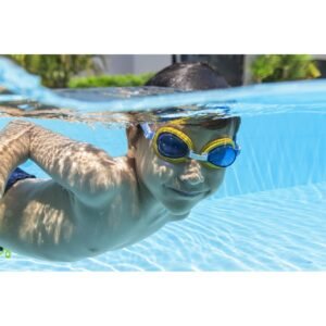 BESTWAY 21002 Okulary dzieciece plywania niebieskie 106209