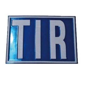 Placuta metalica TIR din otel reliefat