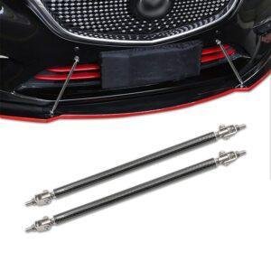Set 2 Tije din Aluminiu reglabile pentru Consolidare Spoiler, lungime 15cm, IMITATIE CARBON