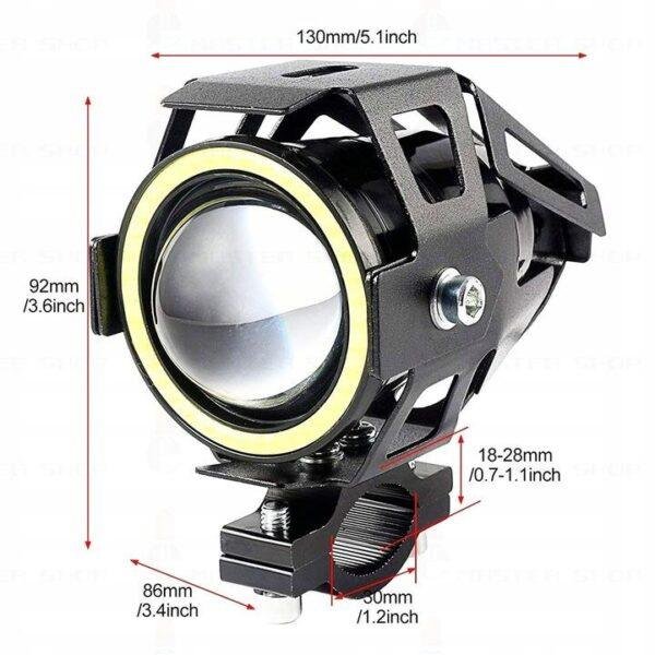 2x HALOGEN LED LAMPA REFLEKTOR RING U7 WLACZNIK Numer katalogowy czesci EMASTERSHOP 01X51352
