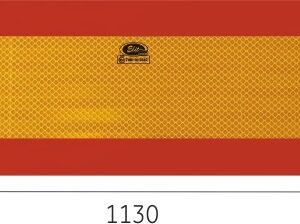 Placuta reflectorizanta pentru camioane 113x20 cm