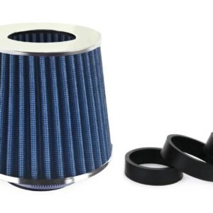 Filtru de aer conic albastru cu 3 adaptoare