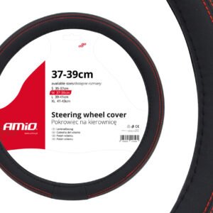 Husa volan cusatura rosie SWC-01-M (37-39cm)