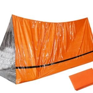 Cort de salvare pliabil, termic (NRC) pentru turism, alpinism, dimensiune 210 x 90 cm