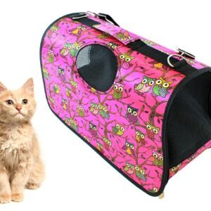 Geanta de Transport pentru Caine sau Pisica ROZ AG644D