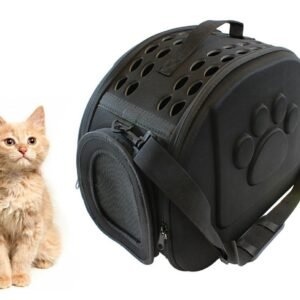 Geanta de transport pentru caine sau pisica culoare Negru marime XXL AG644I