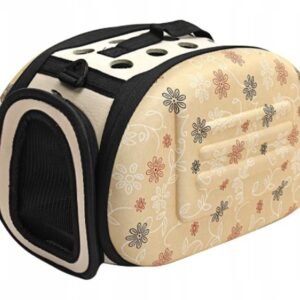 Geanta de transport pentru caine sau pisica culoare Beige AG644T