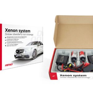 Kit XENON AC model SLIM, compatibil H3, 35W, 9-16V, 4300K, destinat competitiilor auto sau off-road