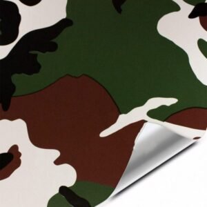Folie colantare auto CAMUFLAJ FOREST (3m x 1,52m)