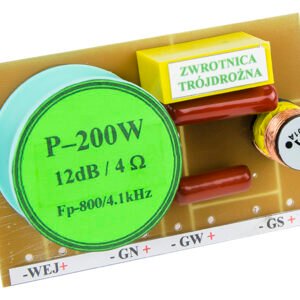 Filtru boxa, crossover cu 3 cai, 200W / 4 Ohm