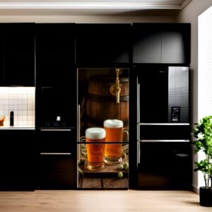 Folie imprimata color pentru decor Frigider, dimensiune 200 x 90cm, model: AVX-FR35