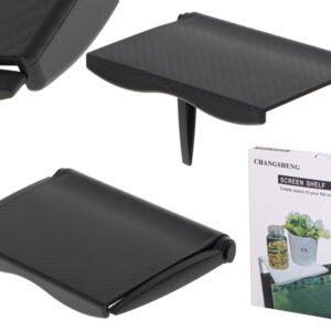 Etajera TV / Monitor din ABS, reglabila, dimensiune 15.5 x 11.5 cm