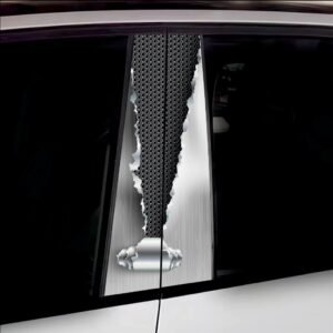 Set 2 stickere decorative pentru stalpii usilor, print autoadeziv de inalta rezolutie, dimensine 2 buc x 50 x 22 cm , cod: AVX-SSU-06