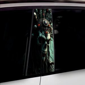 Set 2 stickere decorative pentru stalpii usilor, print autoadeziv de inalta rezolutie, dimensine 2 buc x 50 x 22 cm , cod: AVX-SSU-13