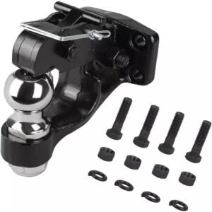 Cupla de remorcare cu bolt, bila si siguranta, greutate maxima 2700 Kg