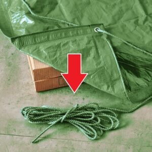 Sfoara rasucita pentru fixare prelata, 6mm x 25m