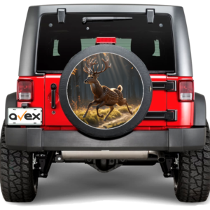 Sticker Auto "Roata de Rezerva" rezistenta la intemperii si raze UV, diametru 55 cm, Cod: AVX-RR07