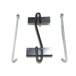 Suport Universal pentru fixare - asigurare baterie auto, metalic, culoare neagra