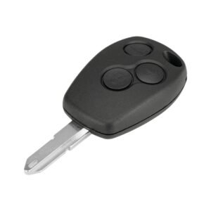 ​Carcasa Telecomanda Auto cu 3 butoane si lamela inclusa, compatibila Dacia Logan, Sandero, Duster
