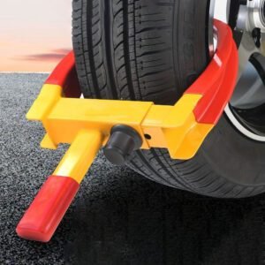 Antifurt roata autoturisam sau remorca auto, otel rezistent, ajustabil, blocabil cu 2 chei